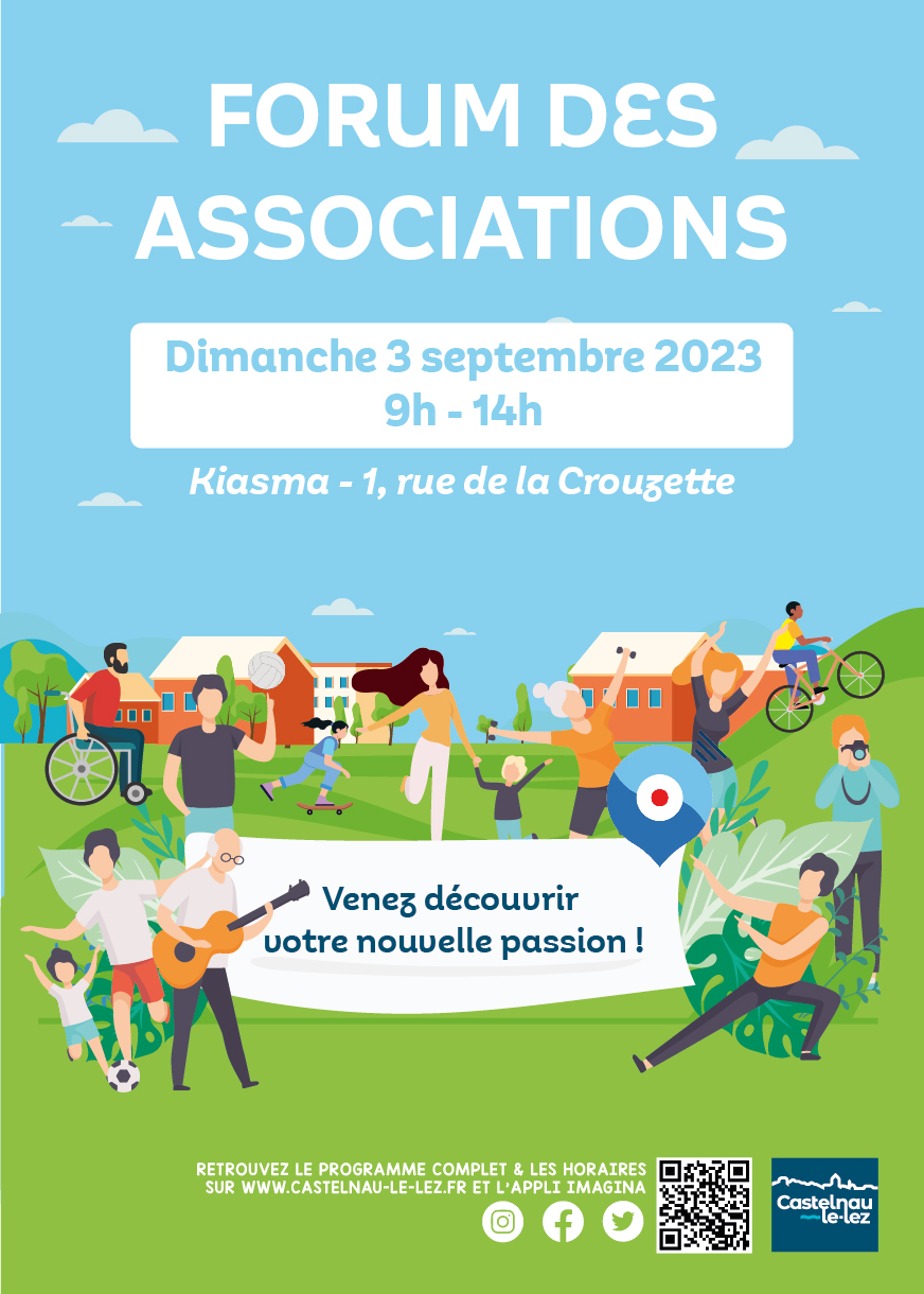 You are currently viewing Forum des associations de Castelnau le Lez le 9 septembre 2023